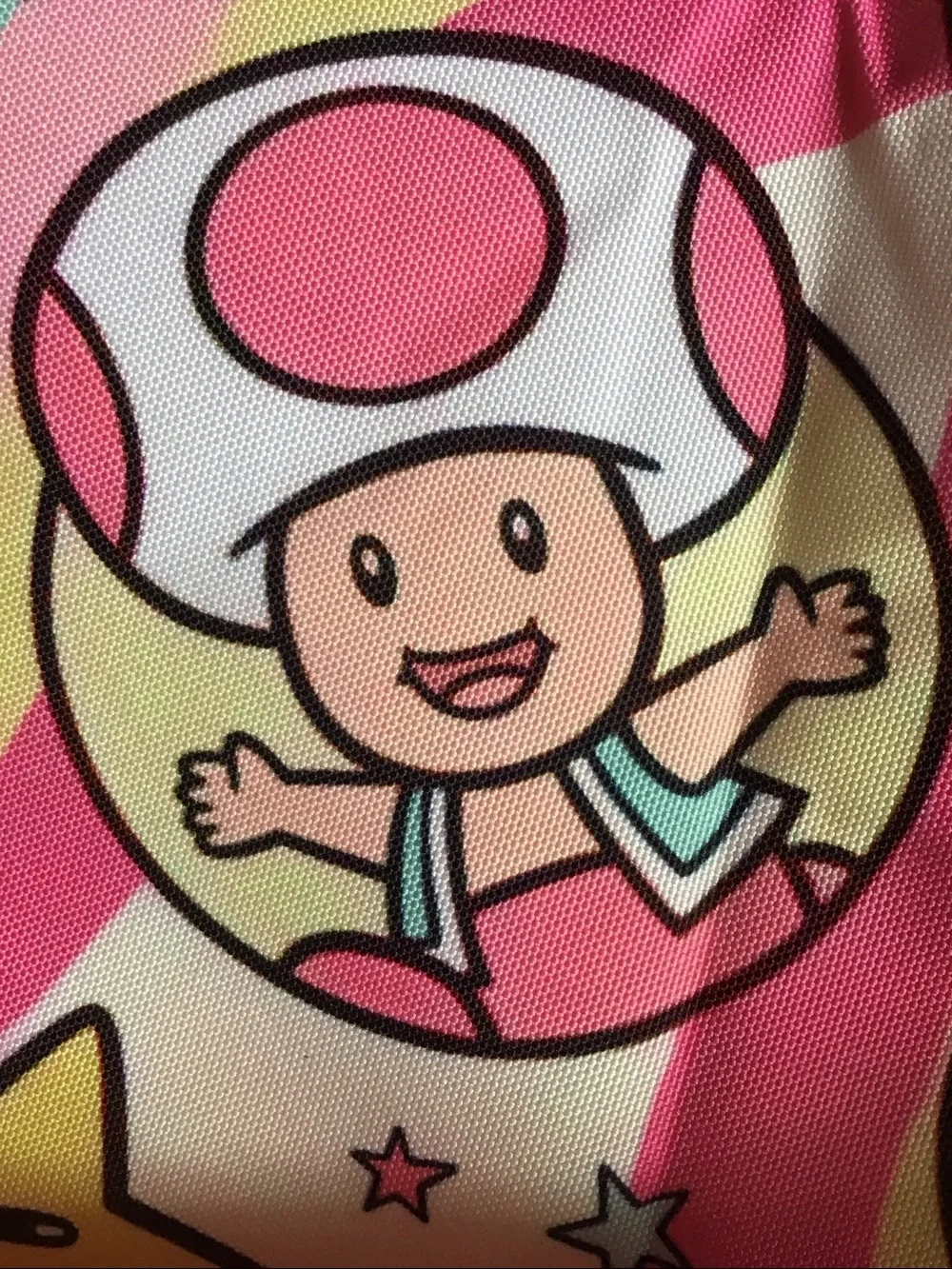 Rare Mario brothers Princess Peach full size backpack
